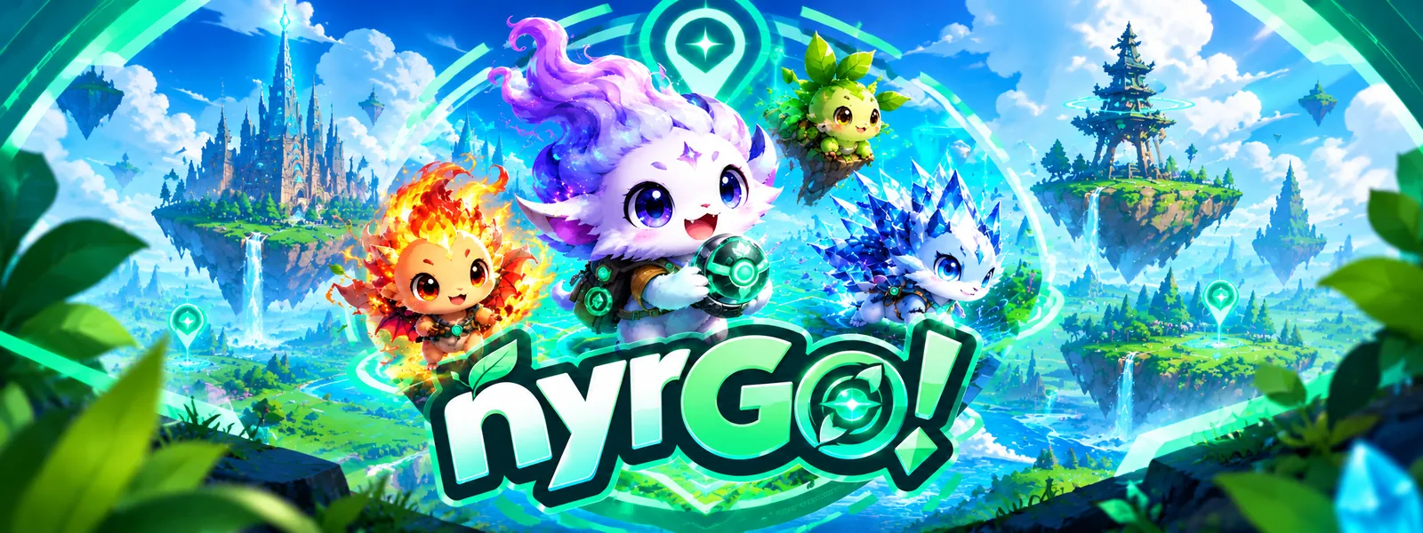 nyrGo!: creatures in a world of floating islands